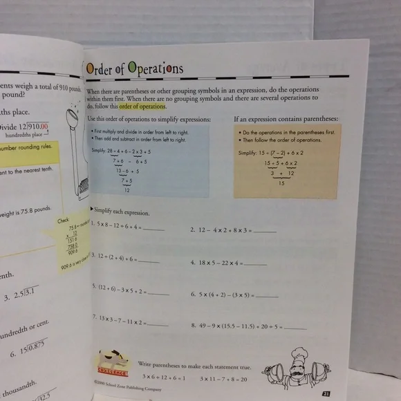 Test Prep/ Math Basics Grade 6th - Picture 10 of 13